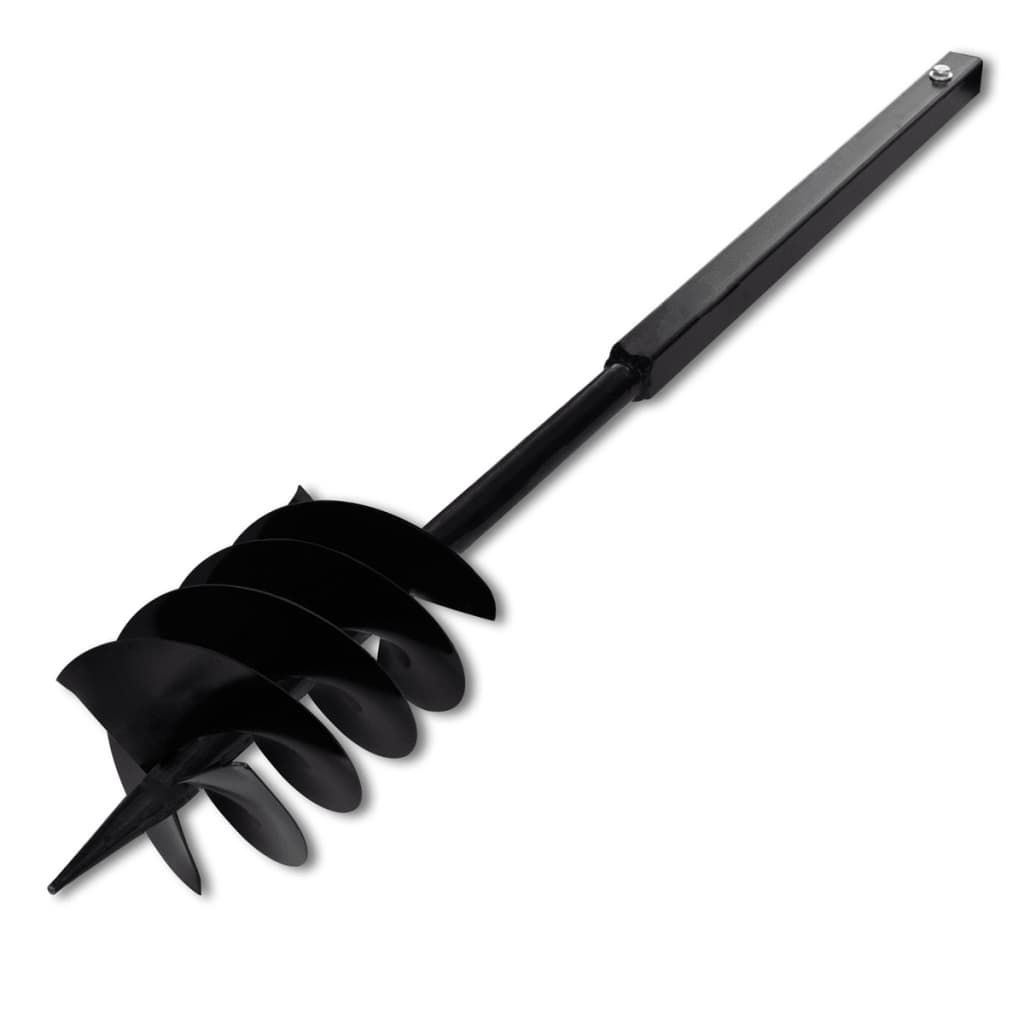 Grondboor Met Handvat 180 Mm En Verlengstukken 9 M (Staal)