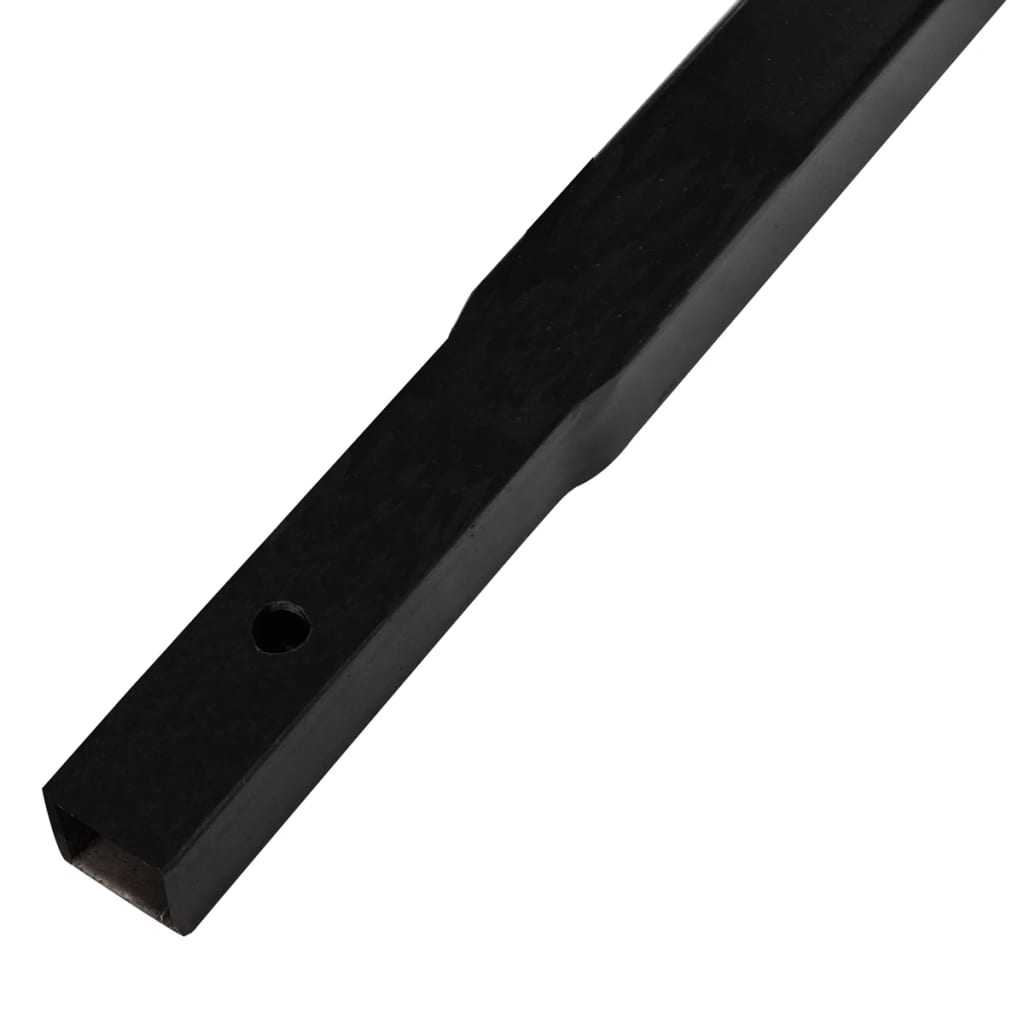 Erdbohrer 80 mm mit 5 m Verlängerungsstück Stahl