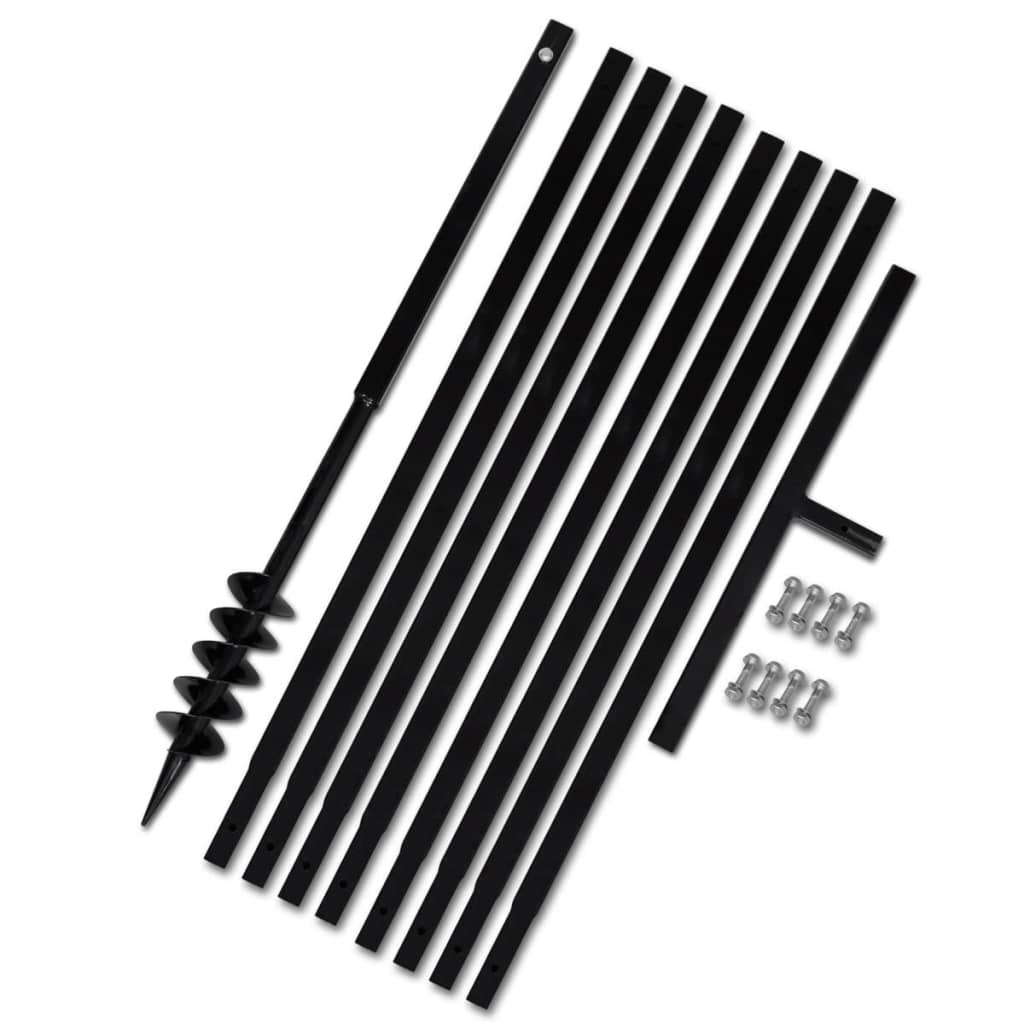 Grondboor 80Mm Met 9M Verlengstuk Staal