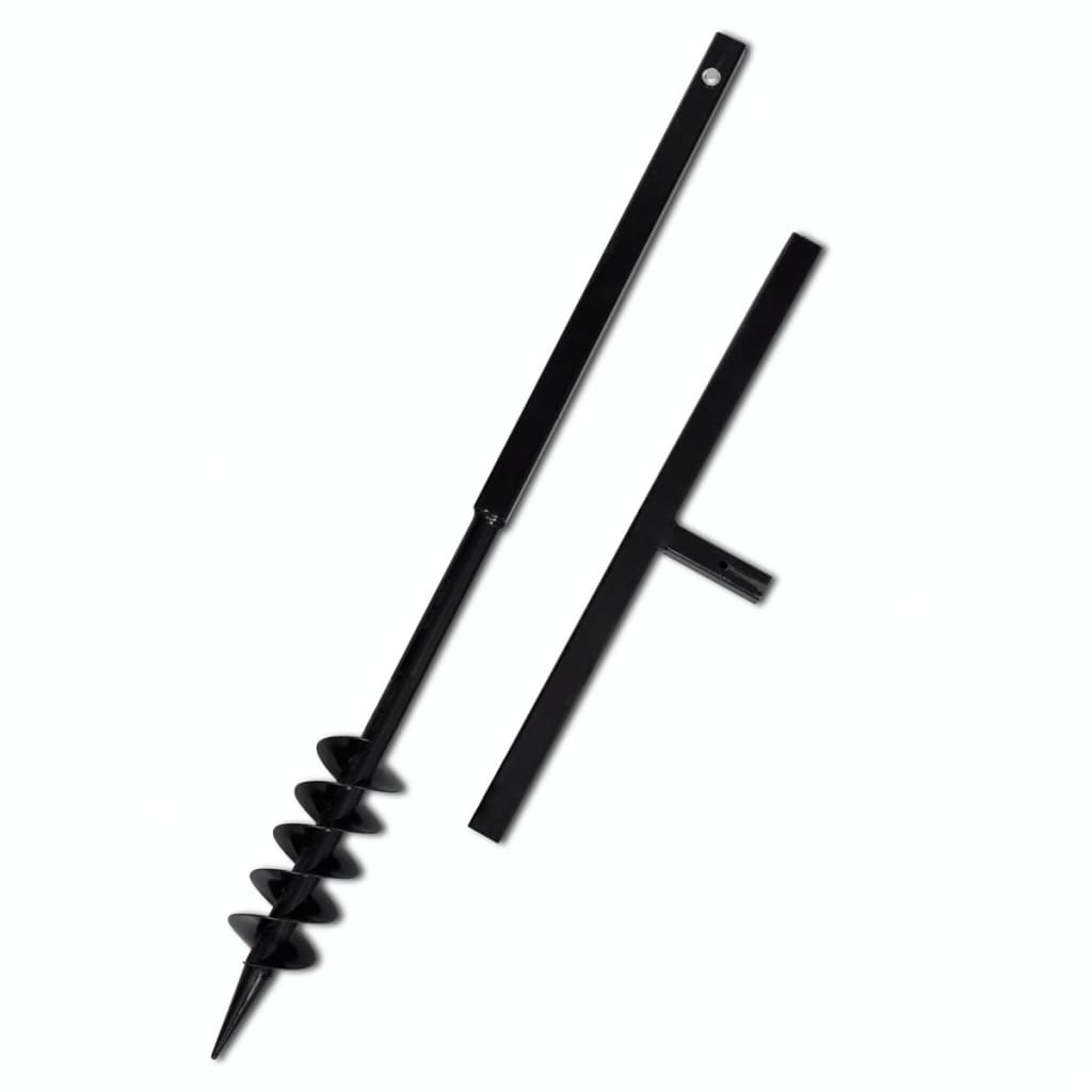 Grondboor 80Mm Met 9M Verlengstuk Staal