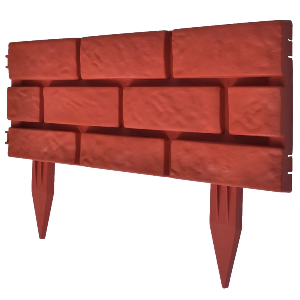 Tuinafscheiding Met Metselwerk-Ontwerp (11-Delig)