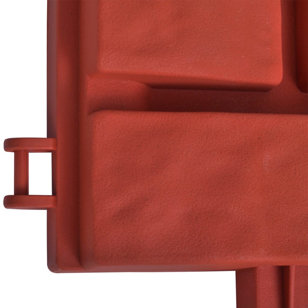 Tuinafscheiding Met Metselwerk-Ontwerp (11-Delig)