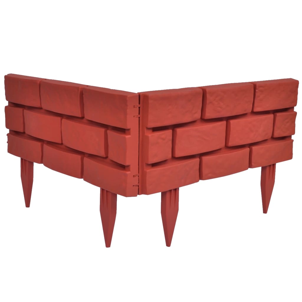 Tuinafscheiding Met Metselwerk-Ontwerp (11-Delig)