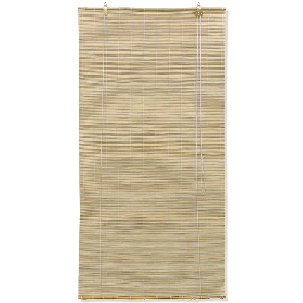 Rolgordijn 120X220 Cm Bamboe Natuurlijk