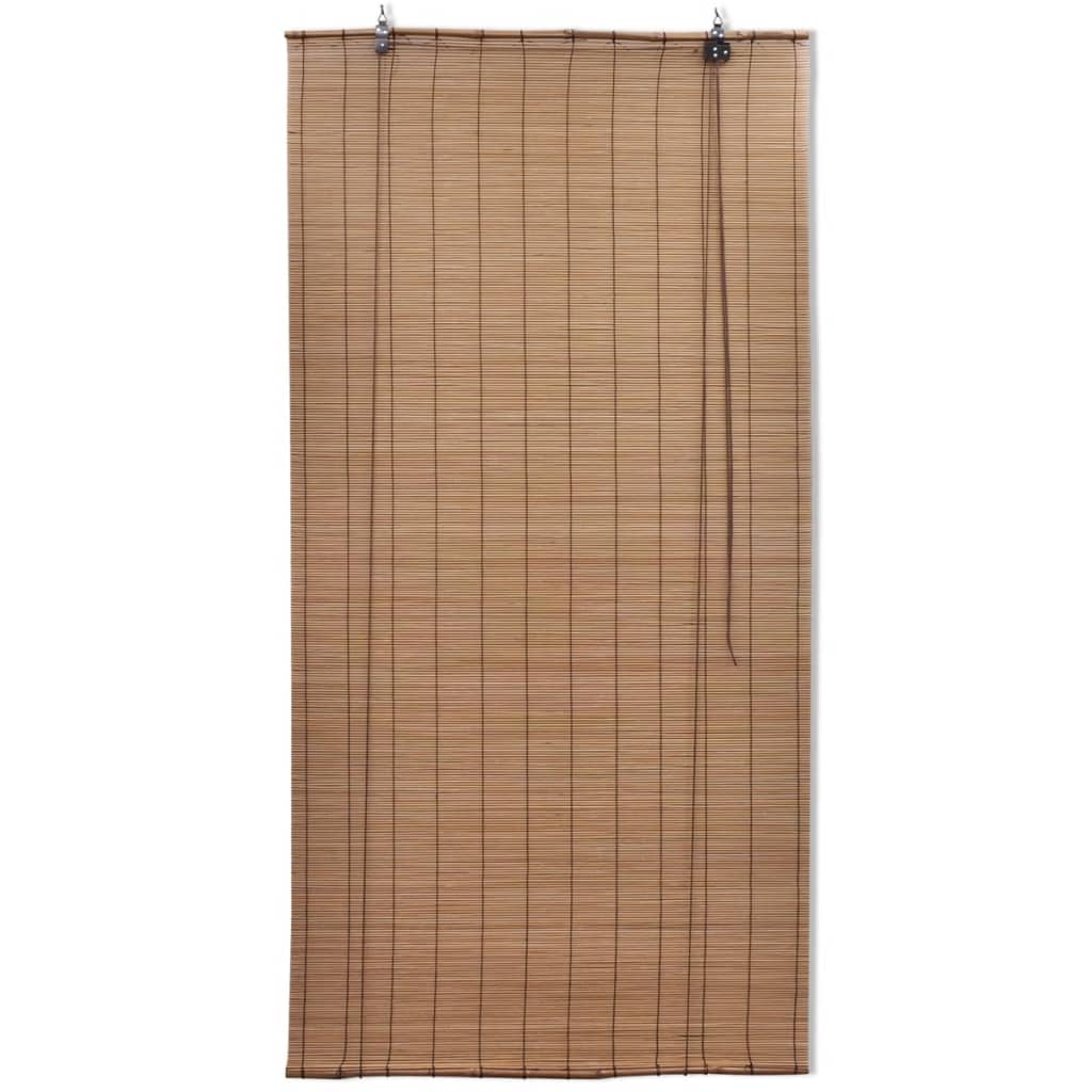 Rolgordijn 120X160 Cm Bamboe Bruin