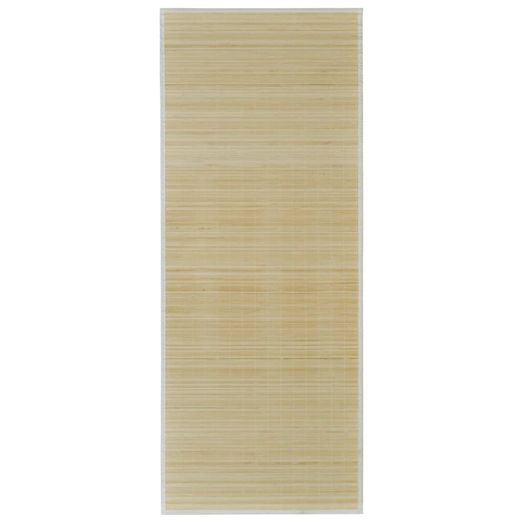 Rechthoekige Bamboe Mat 120 X 180 Cm (Neutraal)