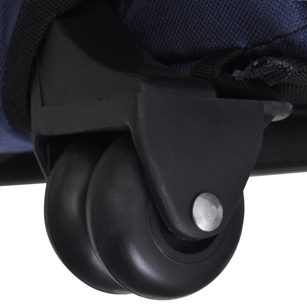 Haustiertrolley, zusammenklappbar, Blau