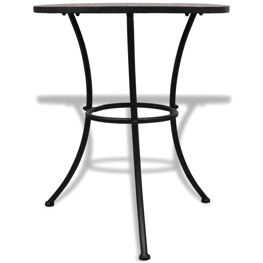 Bistrotafel 60 Cm Mozaïek Terracottakleurig