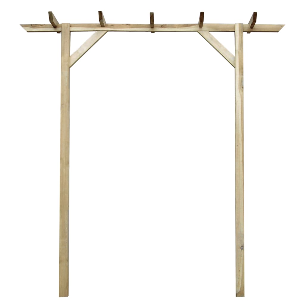 Pergola 200X40X205 Cm Hout