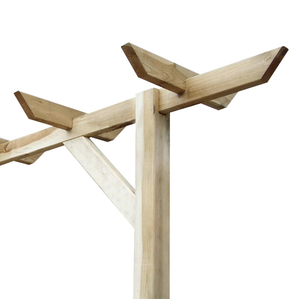 Pergola 200X40X205 Cm Hout