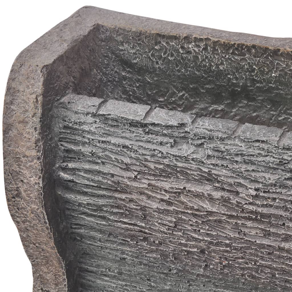 Zimmerbrunnen mit LED-Licht aus Polyharz