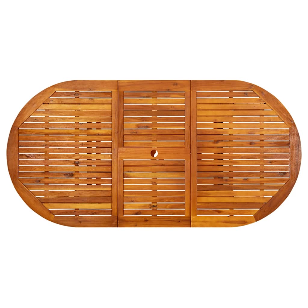 Tuintafel 200X100X75 Cm Massief Acaciahout