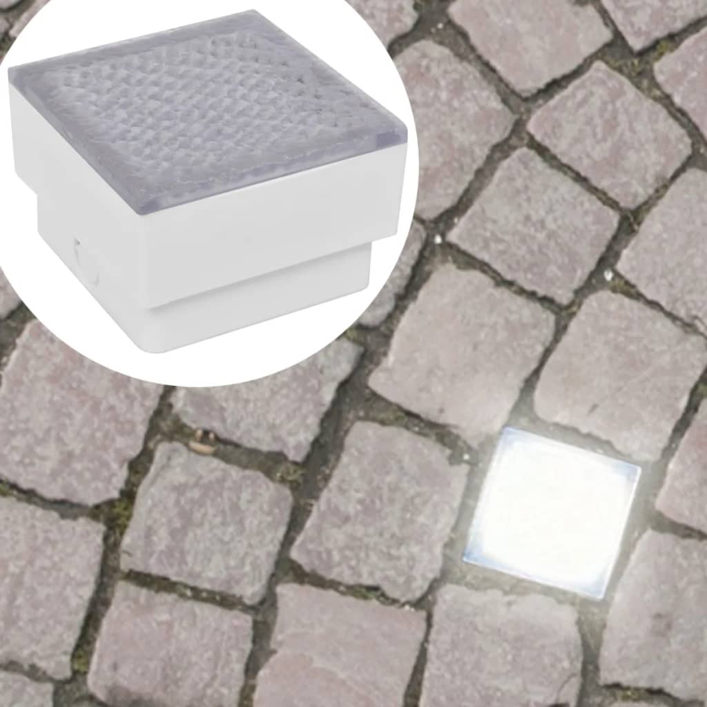 Led Verzonken Vloerlampen 12 St 100X100X68 Mm