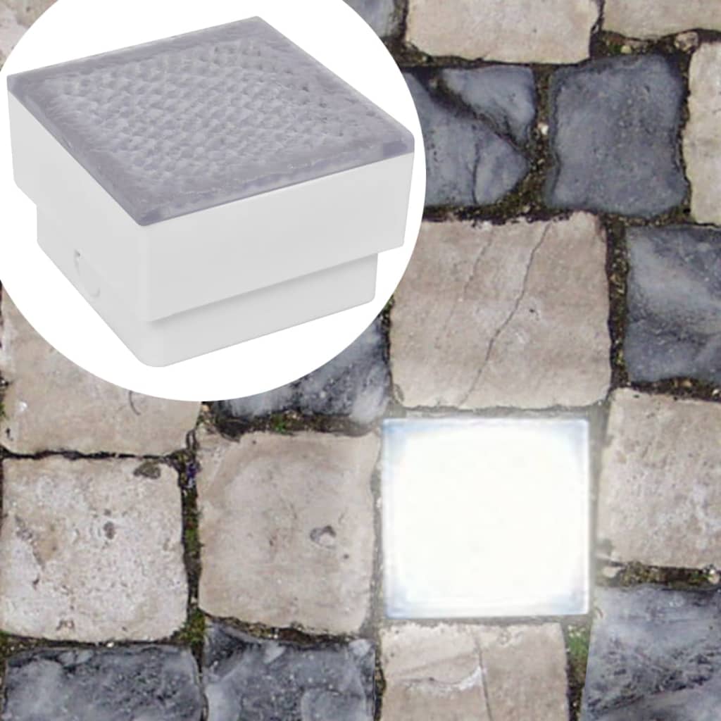 Led Verzonken Vloerlampen 12 St 100X100X68 Mm