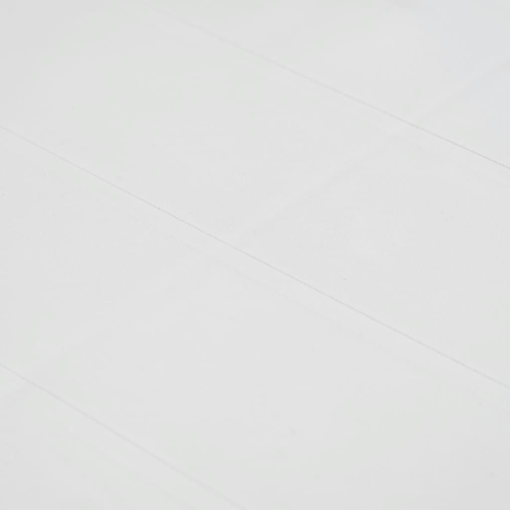 Tuintafel 79X79X72 Cm Rattan-Look Kunststof Wit