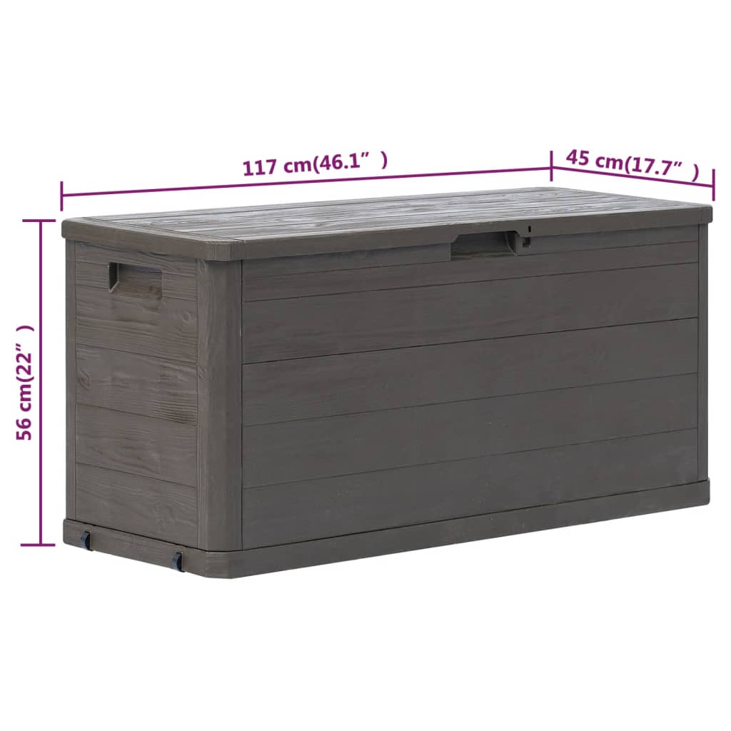 Tuinbox 280 L Bruin