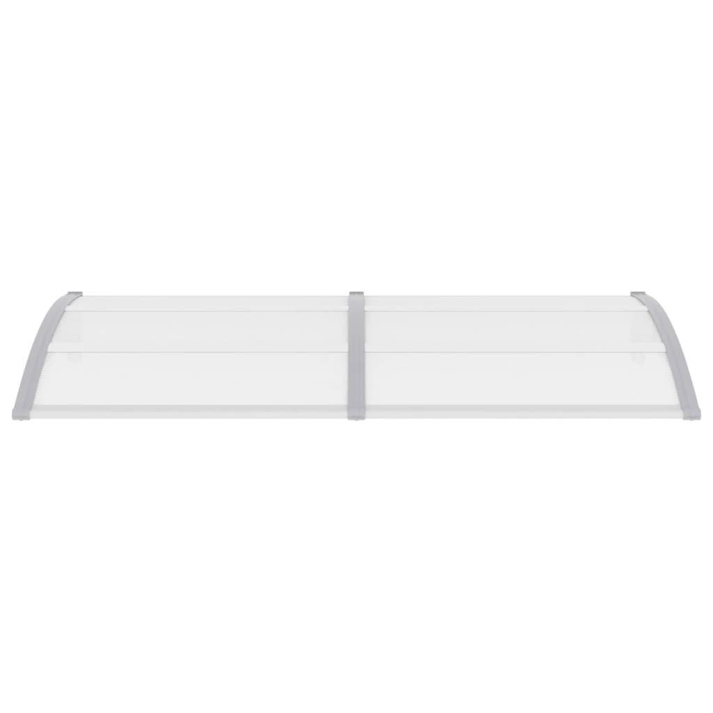 Deurluifel 200X80 Cm Pc Grijs En Transparant