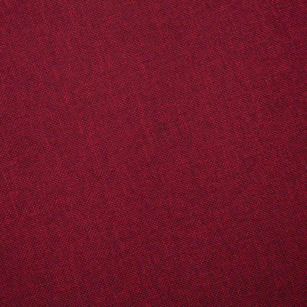 Driezitsbank Stof Wijnrood