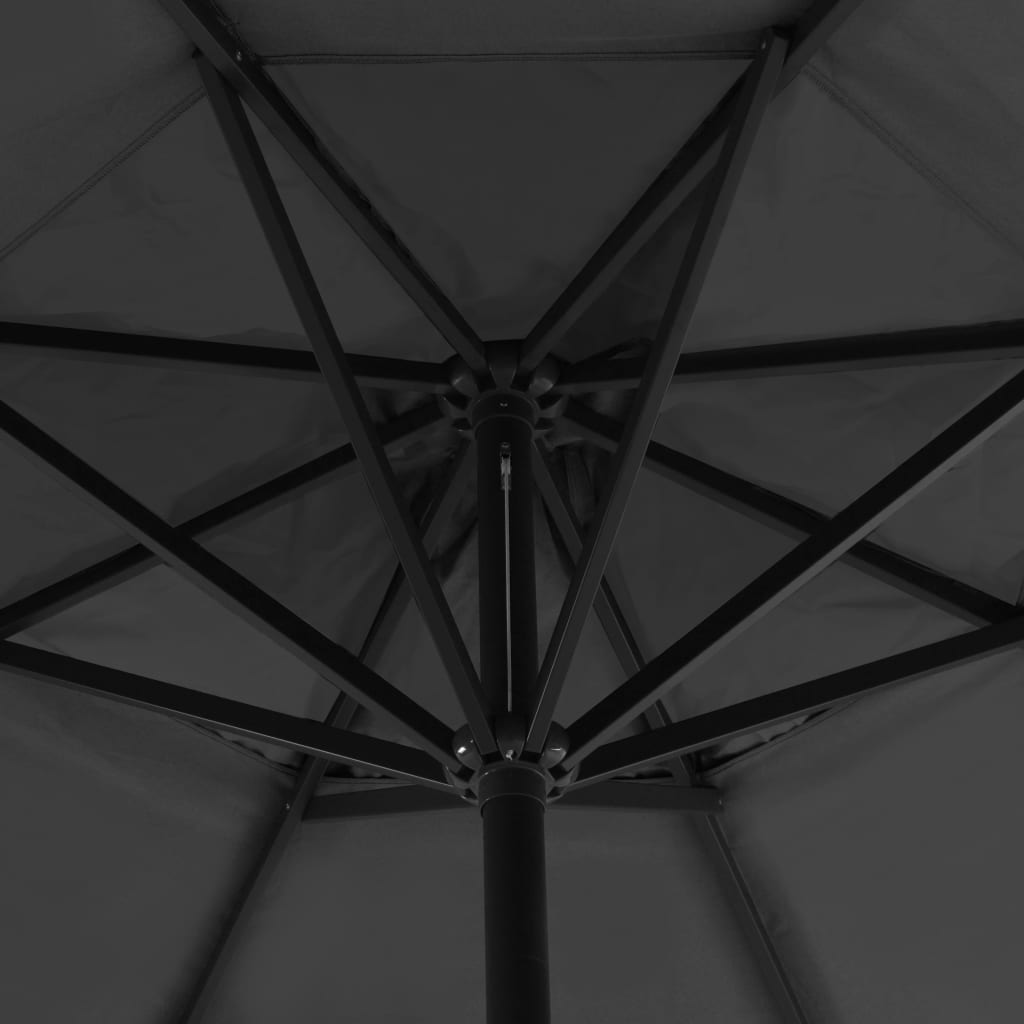 Parasol Met Draagbare Voet Antraciet