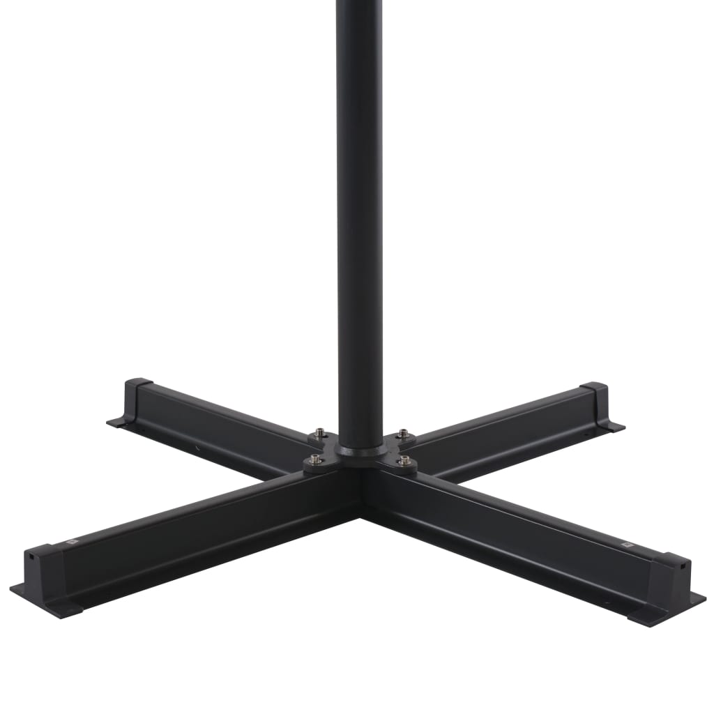 Parasol Met Draagbare Voet Rood