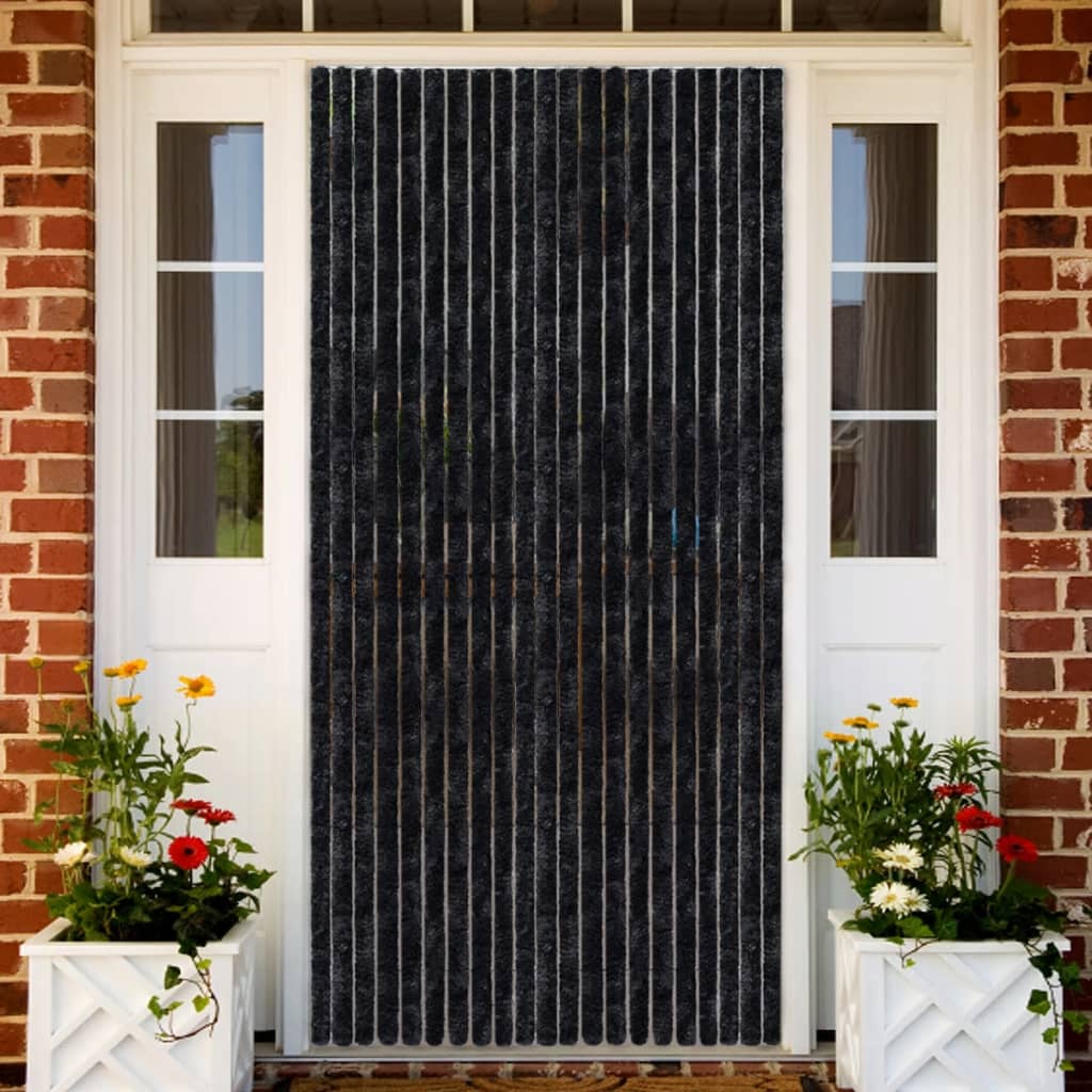 Vliegengordijn 100X220 Cm Chenille Antraciet