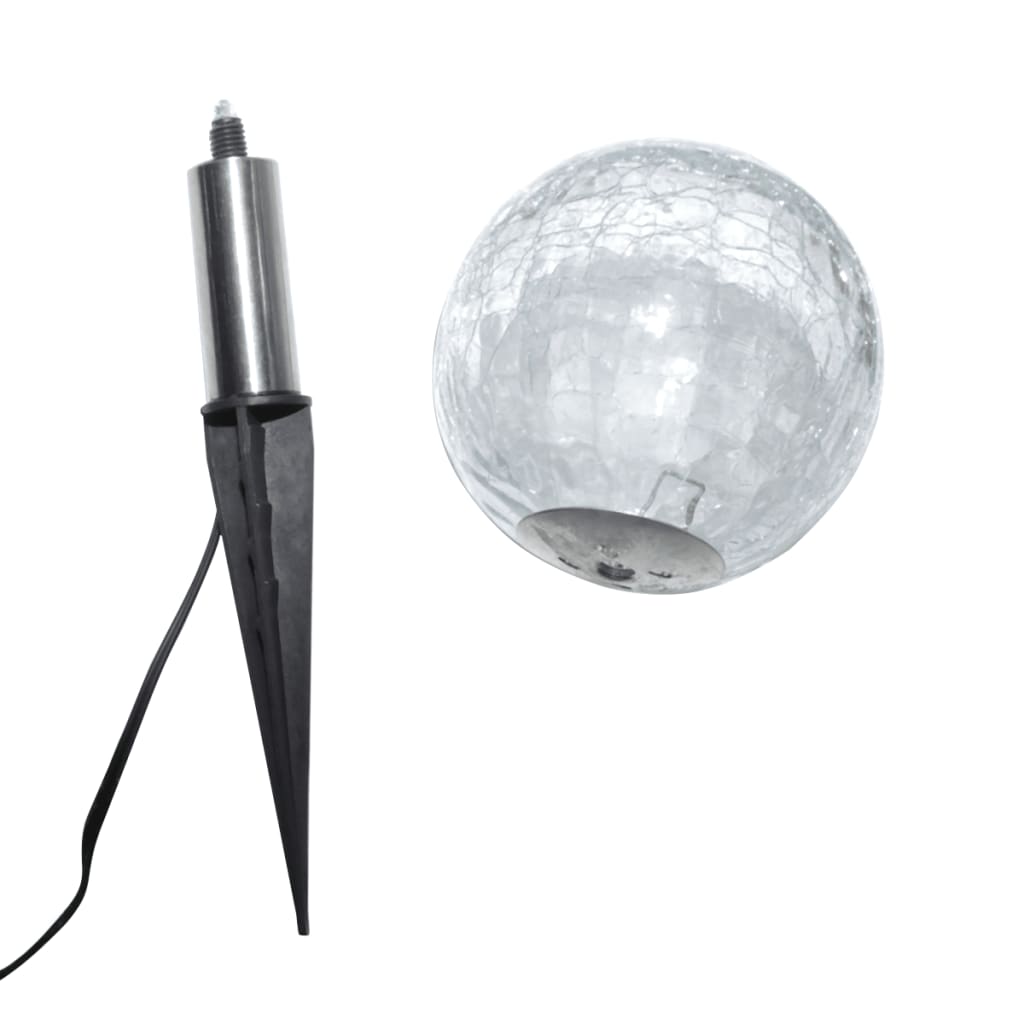 Tuinlampen 6 St Led Met Grondankers En Zonnepanelen