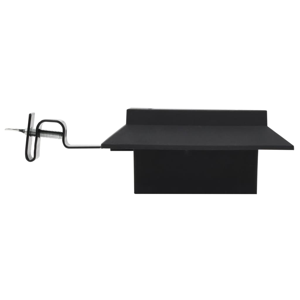 Solarlampen 12 St Led Quadratisch 12 cm Schwarz