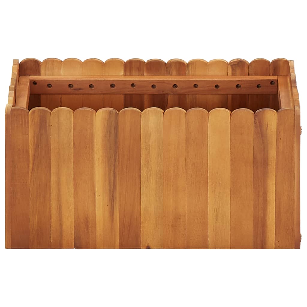 Plantenbak Verhoogd 50X30X25 Cm Massief Acaciahout