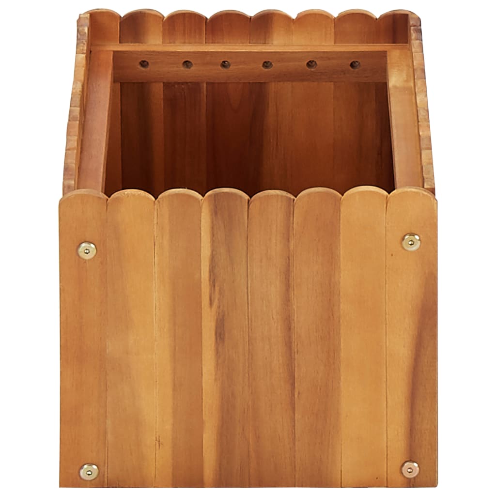Plantenbak Verhoogd 50X30X25 Cm Massief Acaciahout
