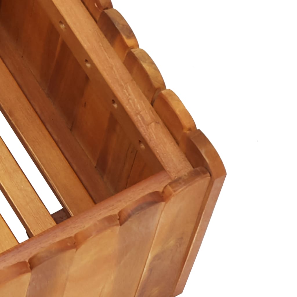 Plantenbak Verhoogd 50X30X25 Cm Massief Acaciahout