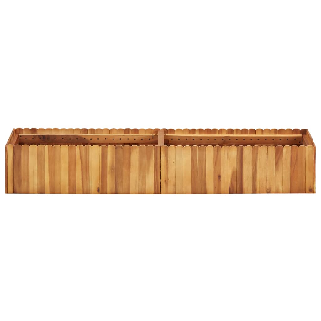 Plantenbak Verhoogd 150X30X25 Cm Massief Acaciahout