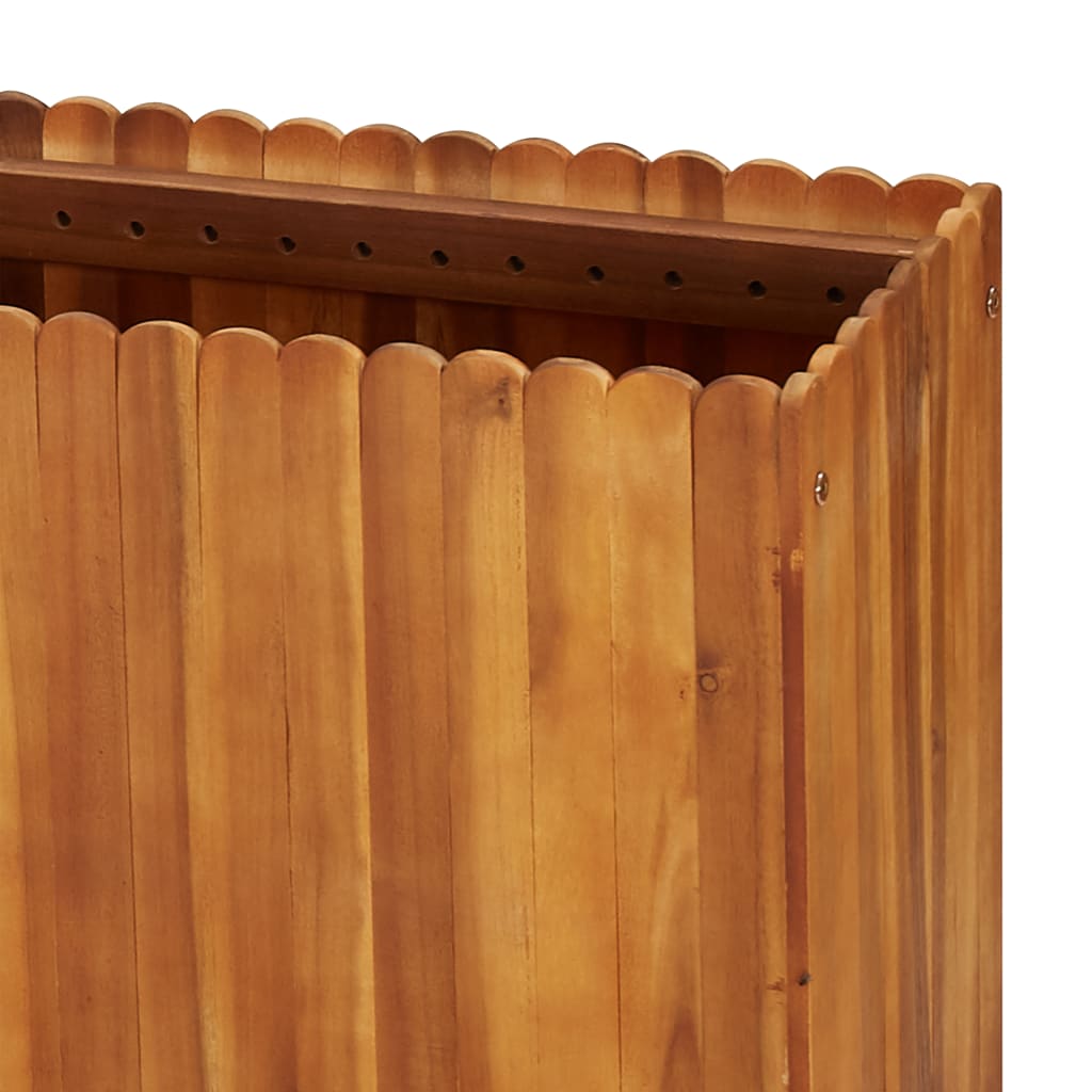 Plantenbak Verhoogd 200X30X50 Cm Massief Acaciahout