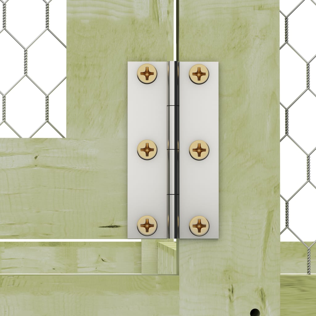 Kippenhok 4,5X1,5X2 M Geïmpregneerd Grenenhout