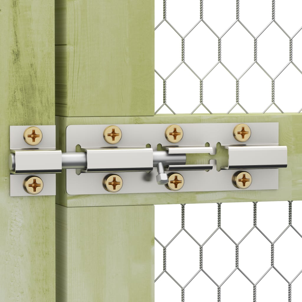 Kippenhok 4,5X1,5X2 M Geïmpregneerd Grenenhout