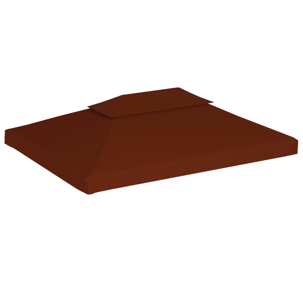 Prieeldak 2-Laags 310 G/M² 4X3 M Terracottakleurig