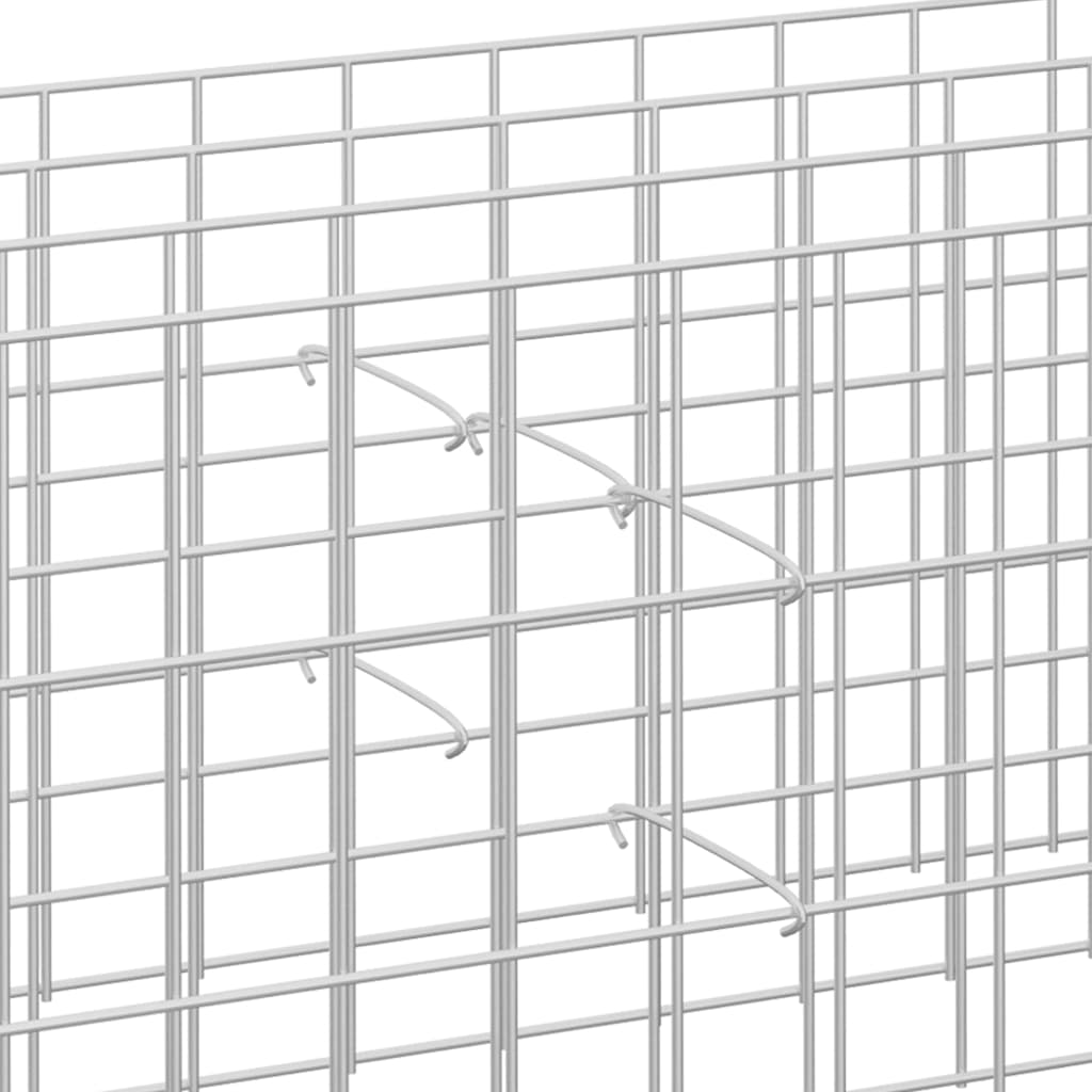 Gabionhaken 50 St 15 Cm Gegalvaniseerd Staal