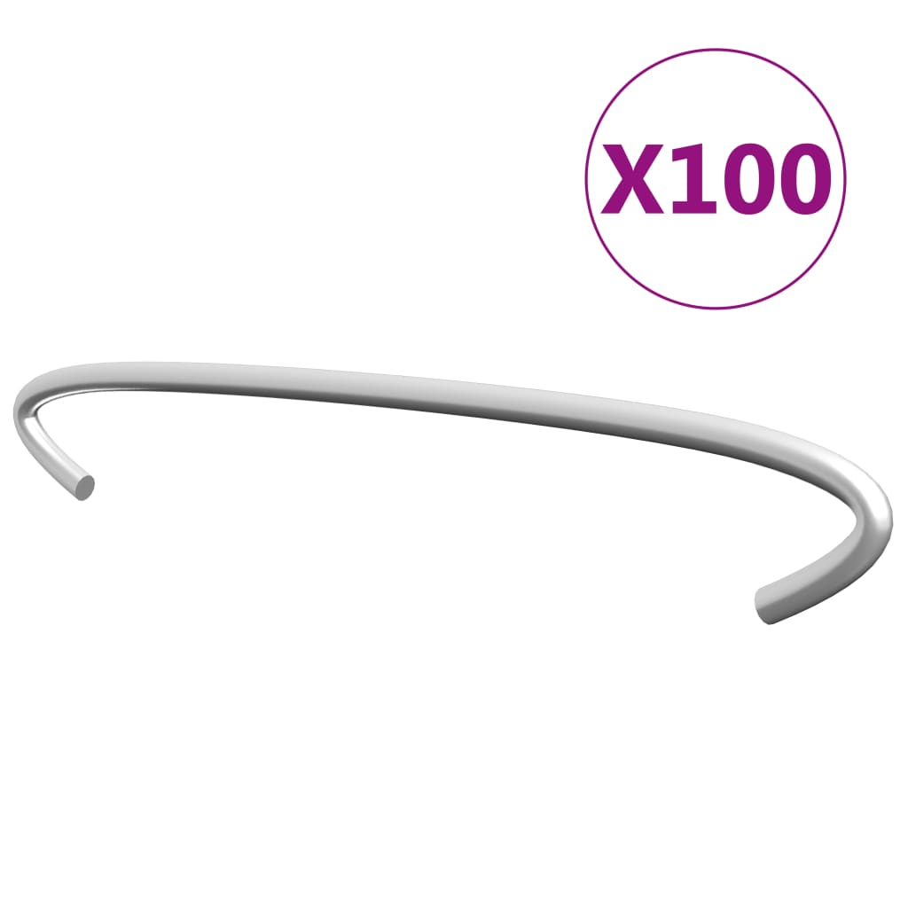 Gabionhaken 100 St 15 Cm Gegalvaniseerd Staal