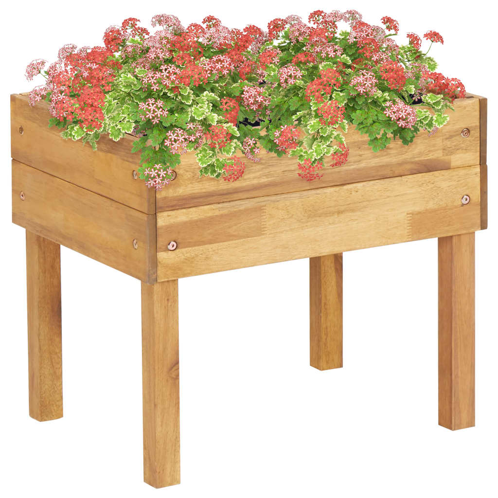 Plantenbak Verhoogd 50X40X45 Cm Massief Acaciahout