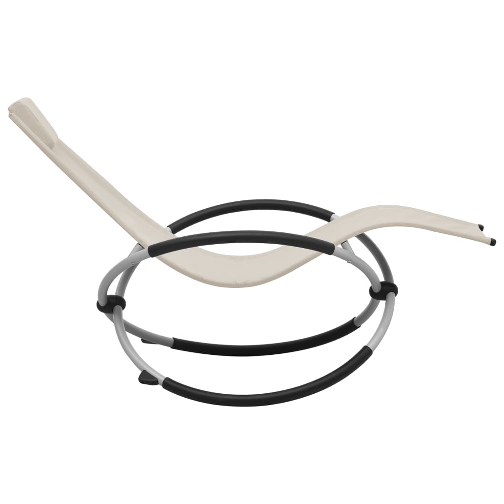 Kinderligbed Staal Crèmekleurig