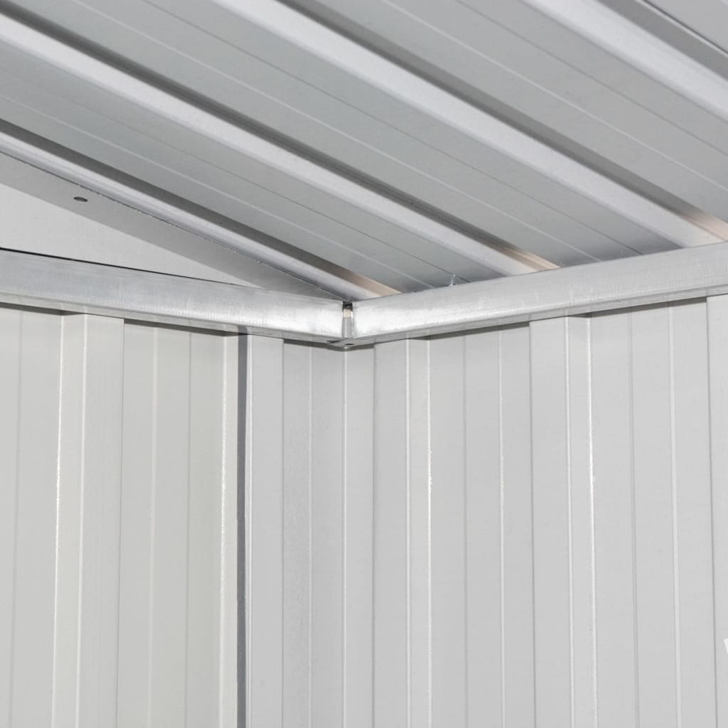 Gartenhaus 257 x 205 x 178 cm, Stahl, braun