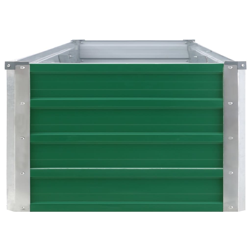 Plantenbak Verhoogd 320X40X45 Cm Gegalvaniseerd Staal Groen