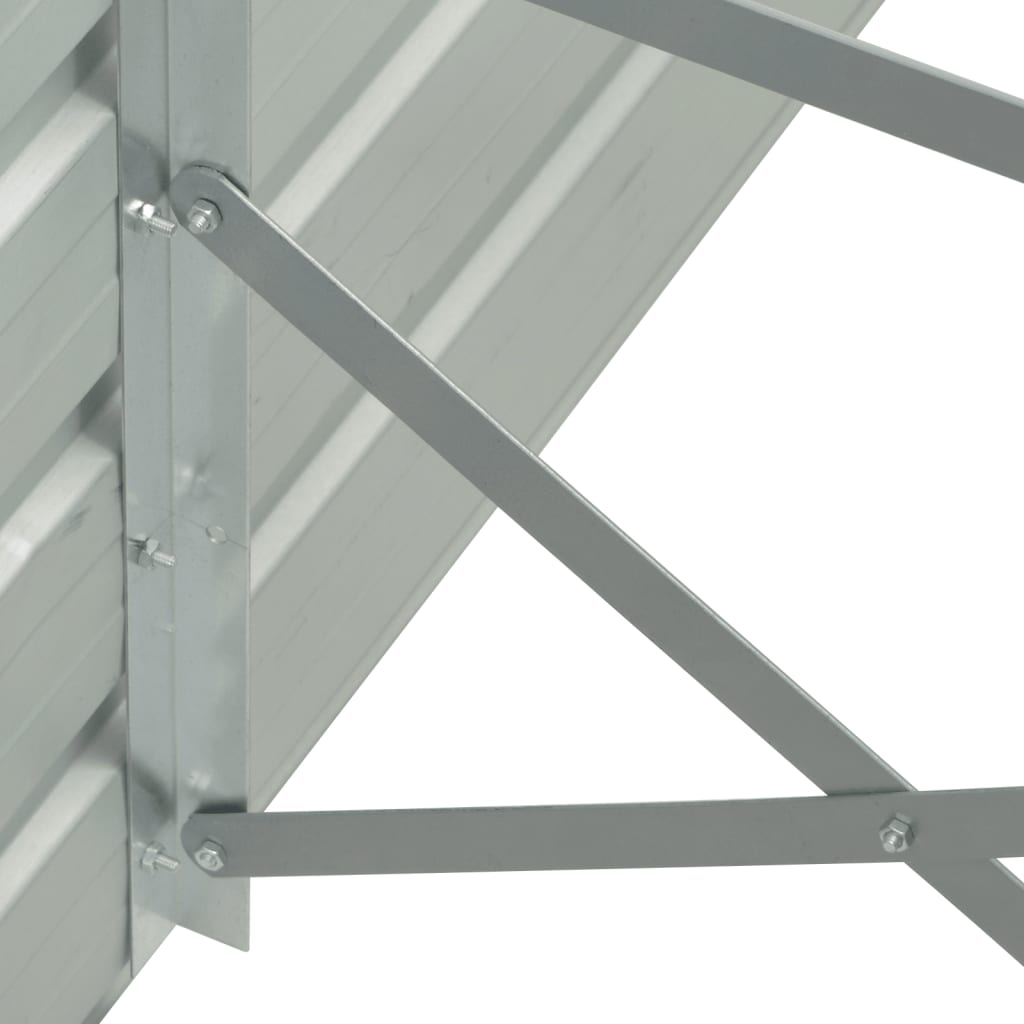 Plantenbak Verhoogd 480X80X45 Cm Gegalvaniseerd Staal Antraciet