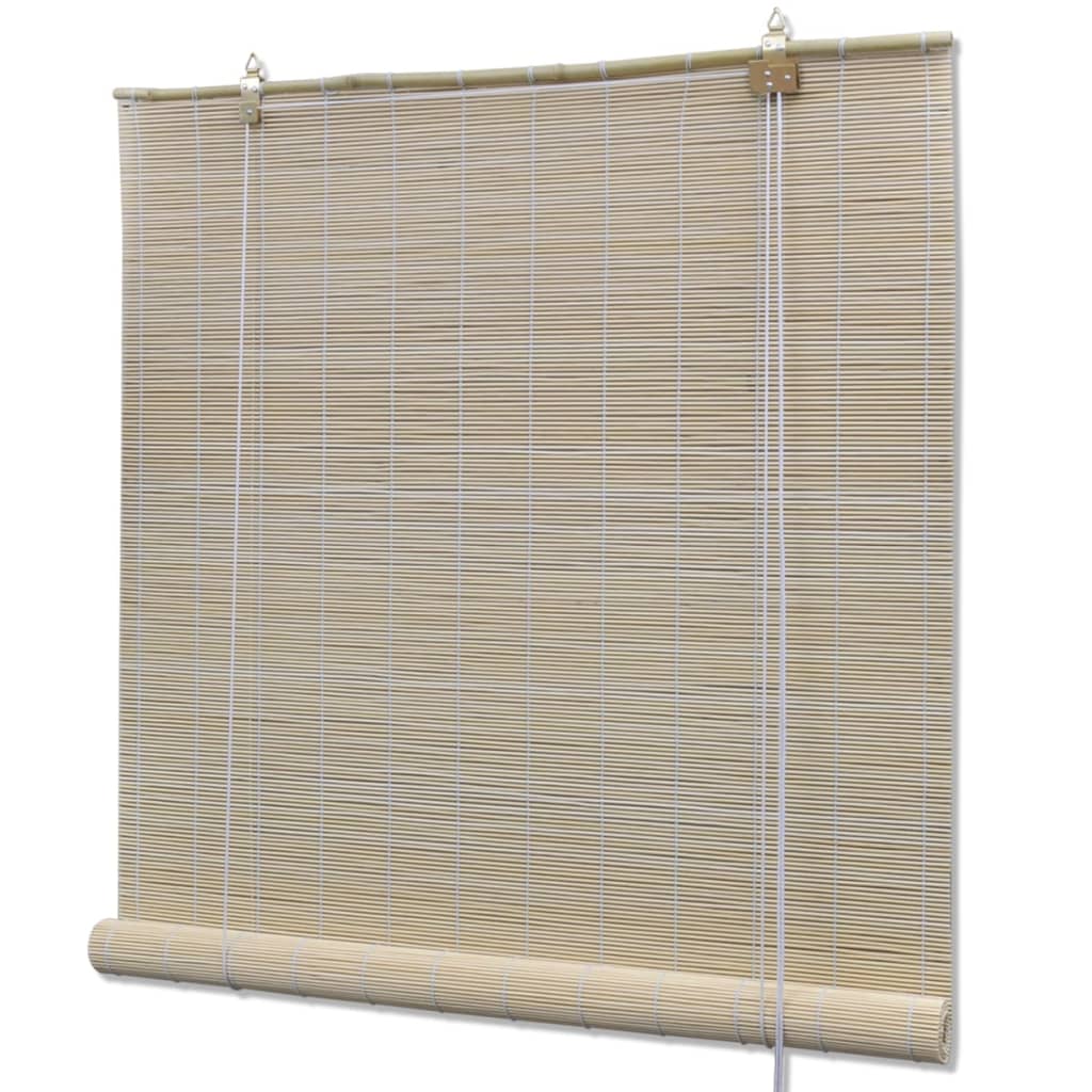 Rolgordijnen 4 St 120X160 Cm Bamboe Natuurlijk