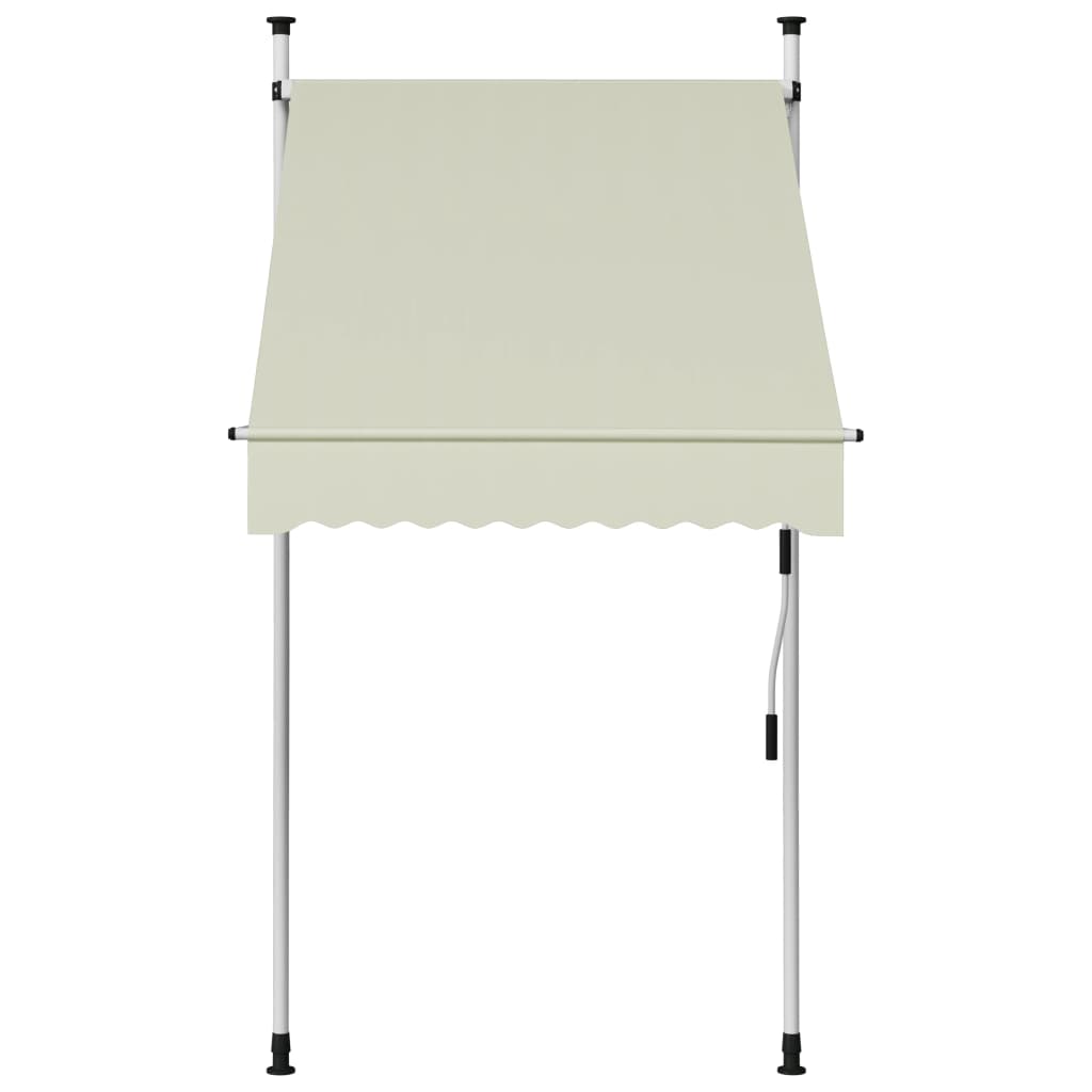 Luifel Handmatig Uittrekbaar 100 Cm Crème