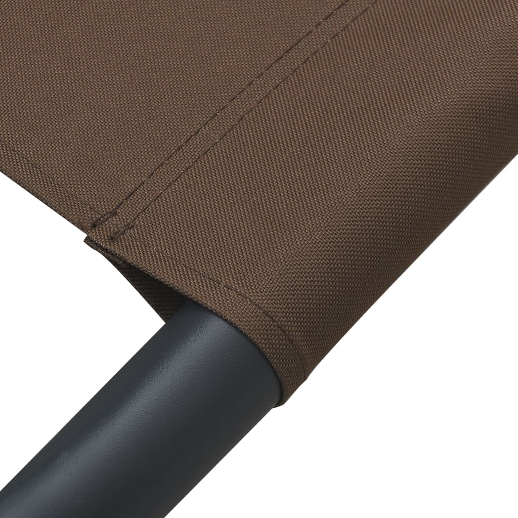 Tuinbed 200X90 Cm Staal Bruin