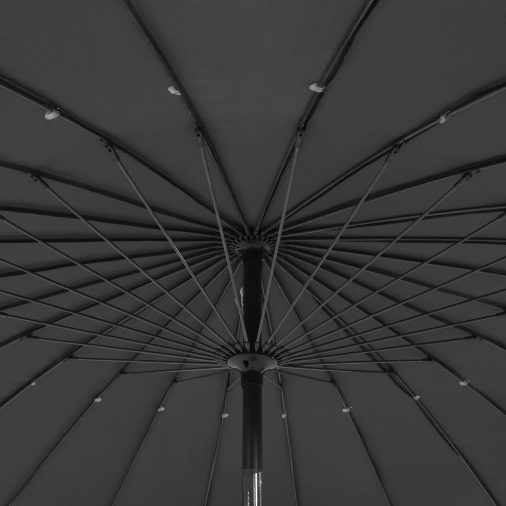 Parasol Met Aluminium Paal 270 Cm Antraciet