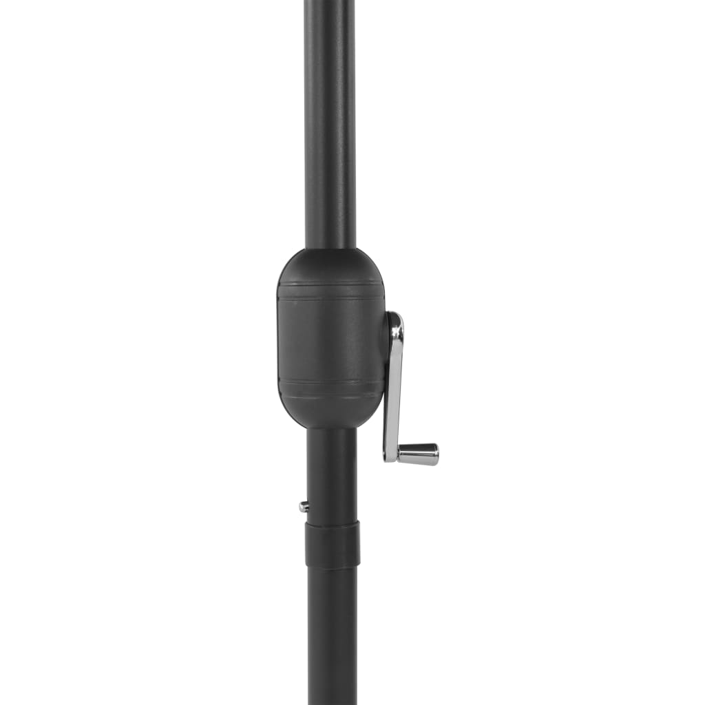 Parasol Met Aluminium Paal 270 Cm Zwart