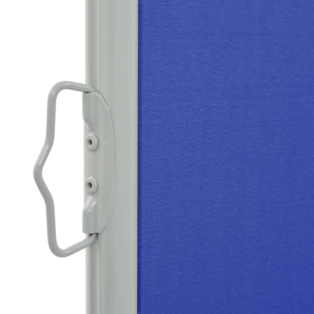 Tuinscherm Uittrekbaar 100X300 Cm Blauw