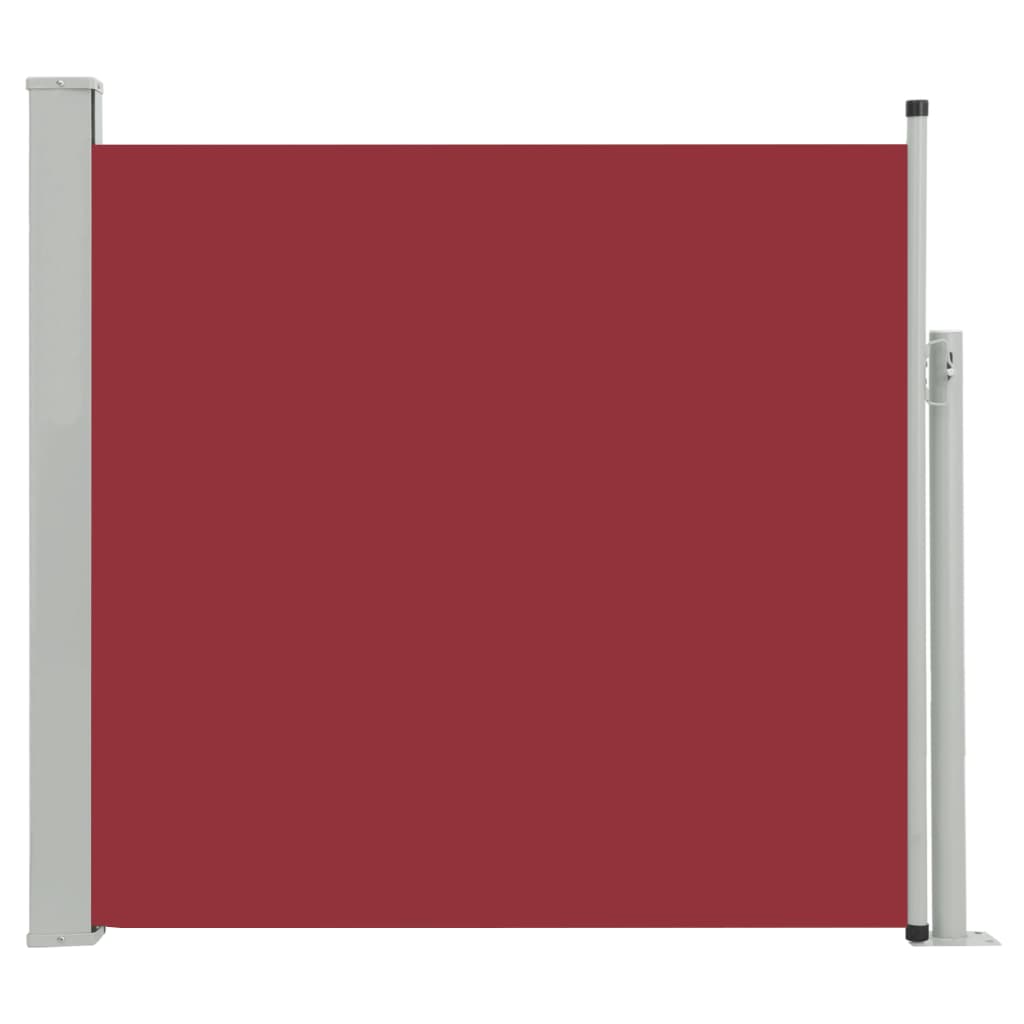 Tuinscherm Uittrekbaar 170X300 Cm Rood