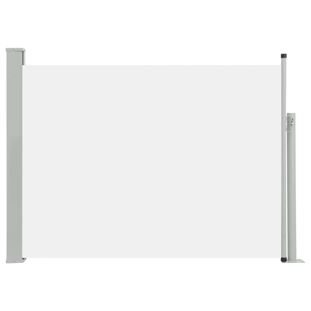 Tuinscherm Uittrekbaar 100X500 Cm Crème